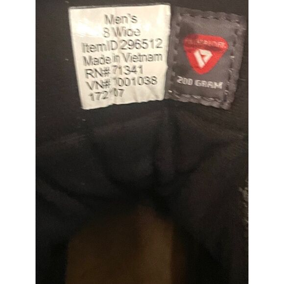 LL Bean Primaloft 200 Gram WP Tek 2.5 Hiking Boots Men’s Size 8W 296512 - Picture 7 of 8